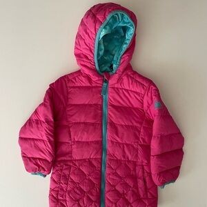 Snozu Kids Pink Puffer Jacket